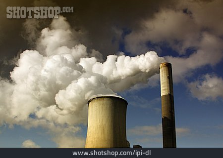 
                Smoke Stack, Smoke Cloud, Emission                   