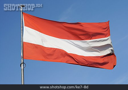 
                Flagge, österreich, Nationalflagge                   