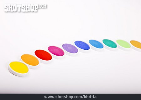 
                Wasserfarben, Farbpalette                   
