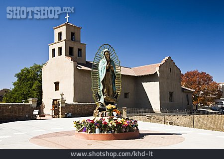 
                Kirche, Santa Fe, Missionskirche, El Santuario De Guadalupe                   