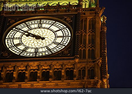 
                Uhr, London, Big Ben                   