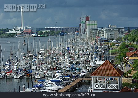
                Hafen, Yachthafen, Flensburg                   
