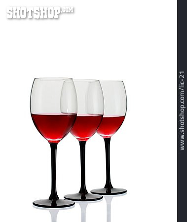 
                Weinglas, Rotwein                   
