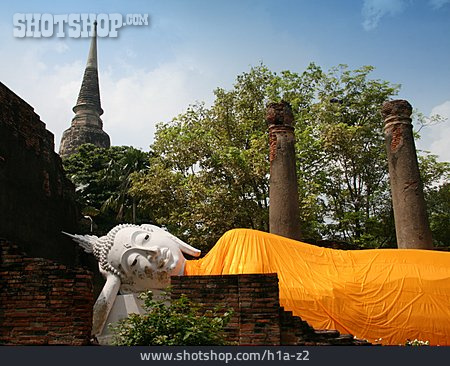 
                Tempelanlage, Buddhafigur, Tempelfigur                   