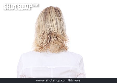 
                Frau, Rückansicht, Blonde Haare, Lange Haare                   
