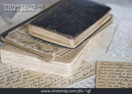 
                Buch, Historisch, Brief, Nostalgie                   