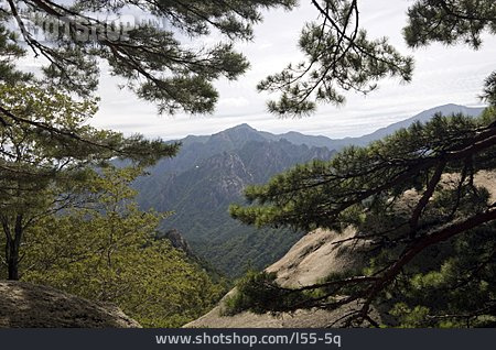 
                Südkorea, Taebaek-gebirge, Seoraksan-nationalpark                   