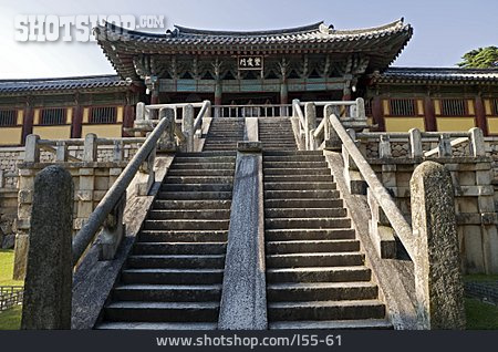 
                Tempel, Palast, Südkorea, Bulguksa                   