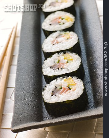 
                Sushi, Maki, Sushiplatte                   