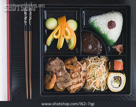 
                Japanische Küche, Bentobox, Essensbox                   