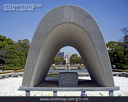 
                Gedenkstätte, Hiroshima, Friedenspark                   