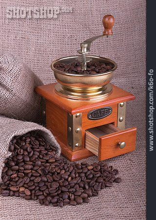 
                Kaffee, Kaffeemühle, Kaffeebohne                   