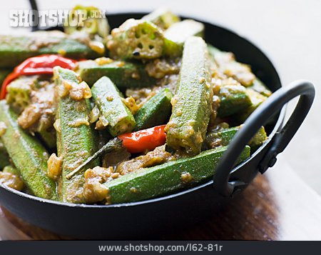 
                Gemüsegericht, Currygericht, Karahi-gericht                   