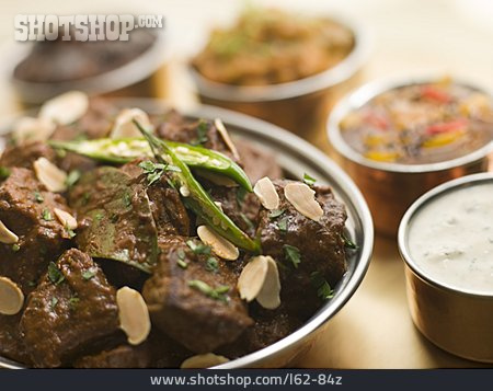 
                Fleischgericht, Lammfleisch, Madras                   