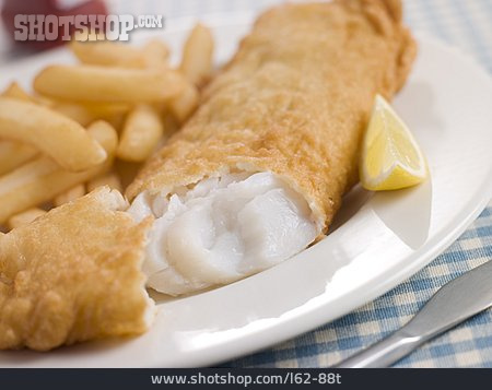 
                Fischgericht, Fish And Chips                   