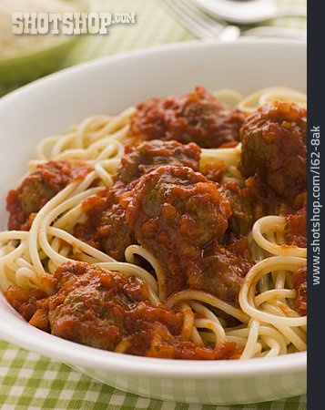 
                Spaghetti, Pasta, Hackbällchen, Meatballs                   