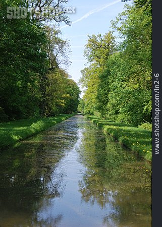 
                Kanal, Park Schönbusch                   