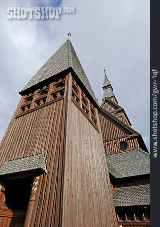 
                Kirche, Stabkirche, Gustav-adolf-stabkirche                   