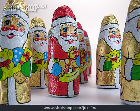 
                Schokoladenweihnachtsmann, Weihnachtsmann, Nikolaus                   