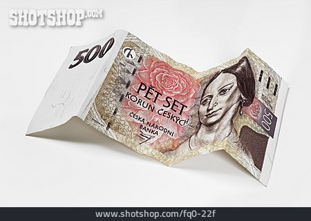 
                Währung, Tschechische Kronen, 500 Tschechische Kronen                   
