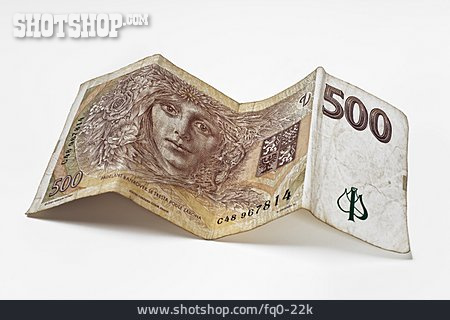 
                Währung, Tschechische Kronen, 500 Tschechische Kronen                   