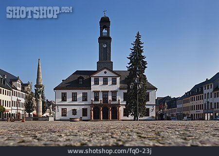 
                Rathaus, Marktplatz, Rochlitz                   