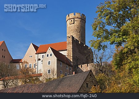 
                Höhenburg, Burg Gnandstein                   