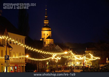 
                Weihnachtsmarkt, Spremberg, Weihnachtsbeleuchtung                   