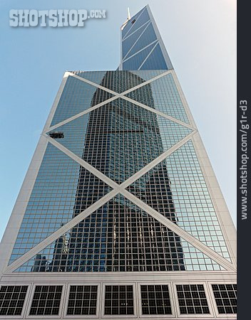 
                Wolkenkratzer, Hongkong, Bank Of China                   