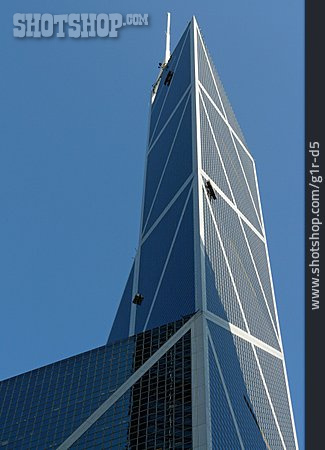 
                Wolkenkratzer, Hongkong, Bank Of China                   