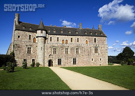 
                Schloss, Herrschaftlich, Chateau De La Roche-jagu                   