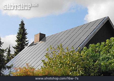 
                Wohnhaus, Umweltfreundlich, Solarenergie                   