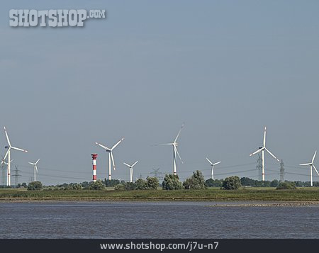 
                Windrad, Leuchtturm, Windpark                   
