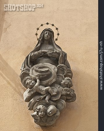 
                Skulptur, Heiligenfigur, Madonna                   