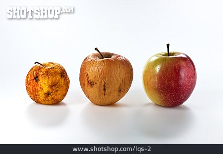 
                Apfel, Alterungsprozess, Verderblichkeit                   