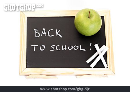 
                Apfel, Schultafel, Back To School                   