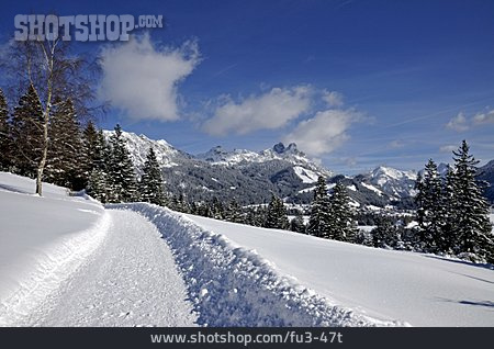 
                Winter, Winterlandschaft, Tirol, Füssener Jöchle                   