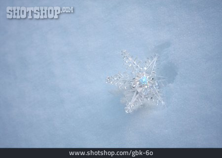 
                Winter, Eiskristall, Eisstern                   