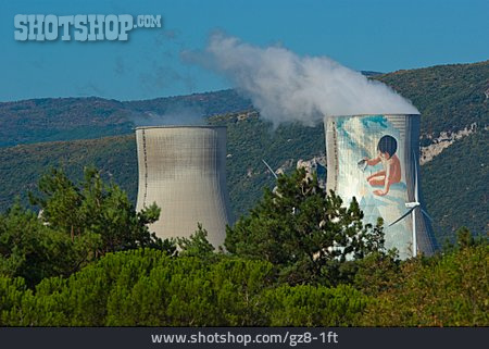 
                Kühlturm, Kernkraftwerk                   