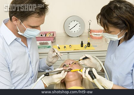 
                Untersuchung, Zahnbehandlung, Zahnarzt                   