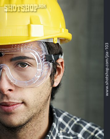 
                Schutzbrille, Bauarbeiter, Handwerker                   