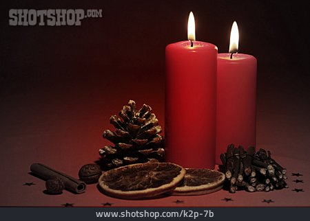 
                Kerze, 2. Advent                   