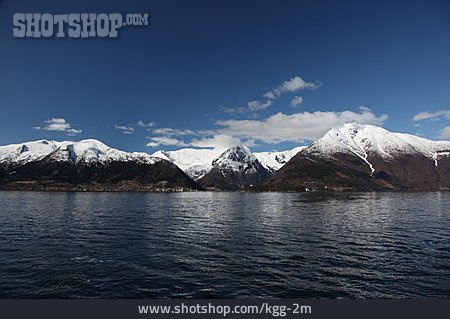 
                Gebirge, Norwegen, Skandinavien, Fjord                   