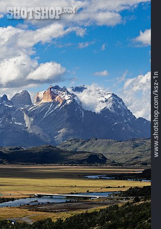 
                Landschaft, Patagonien, Nationalpark Torres Del Paine                   