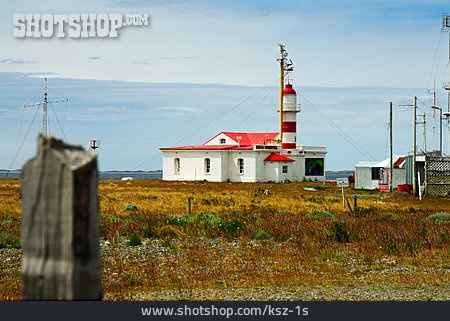 
                Chile, Leuchtturm, Tierra Del Fuego                   