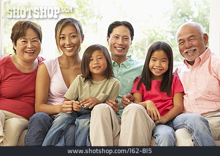 
                Familie, Asiatisch, Generation                   
