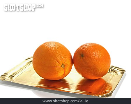 
                Orange, Pappteller                   