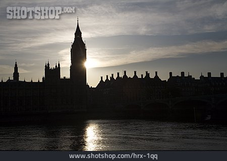 
                Silhouette, Big Ben, Palace Of Westminster                   