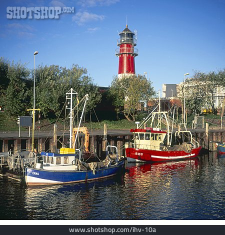 
                Büsum, Lighthouse, Fishing Boat                   