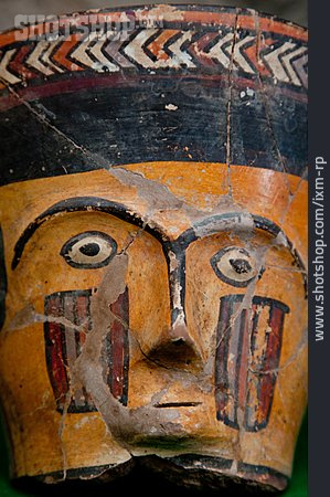 
                Maske, Peru, Wandmaske                   